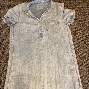 Rails Light Blue Denim Dress